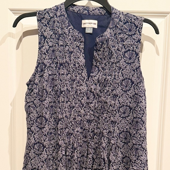 Better Be Sleeveless Boho Print Dress – Size Small - Picture 5 of 5